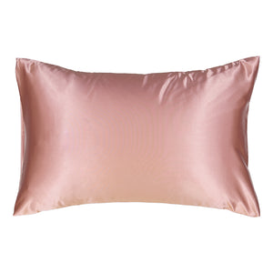 Blush Satin Pillow Slip - Standard