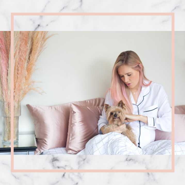 Rose Gold Satin Pillow Slip - Standard -  | Dear Deer -- retail, Shop Pink