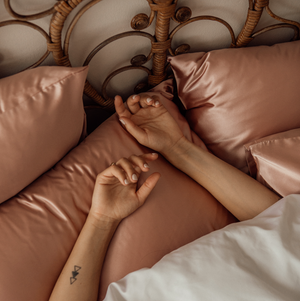 Blush (NEW) Satin Pillow Slip - Standard -  | Dear Deer -- retail, Shop Pink