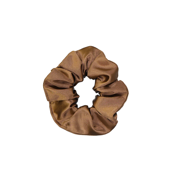 
                
                    Load image into Gallery viewer, Coffee Standard Size Satin Scrunchie
                
            