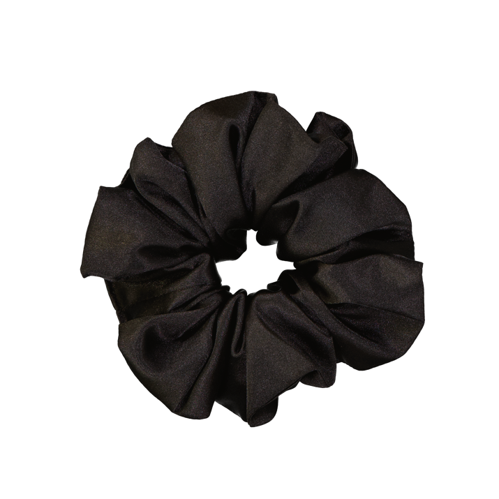 Black Super Sized Satin Scrunchie – Dear Deer