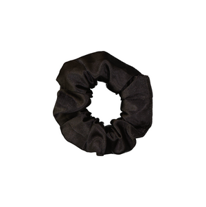 
                
                    Load image into Gallery viewer, Black Standard Size Satin Scrunchie
                
            