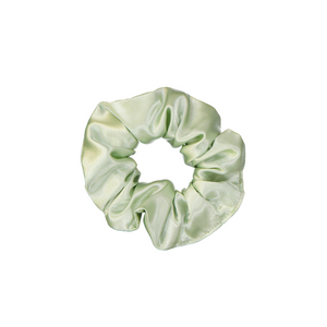 
                
                    Load image into Gallery viewer, Mint Green Standard Size Satin Scrunchie
                
            