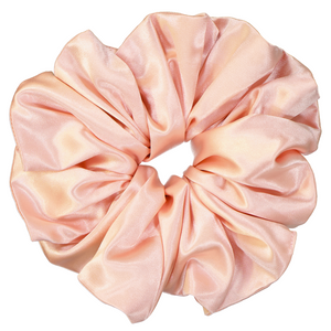
                
                    Load image into Gallery viewer, Ballet Pink Giant Satin Scrunchie
                
            