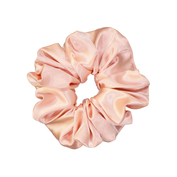 
                
                    Load image into Gallery viewer, Ballet Pink Super Sized Satin Scrunchie
                
            